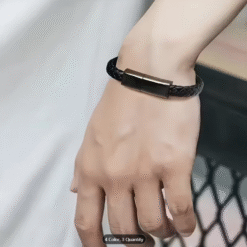 USB браслет чорний