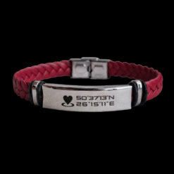 Браслет з гравіюванням