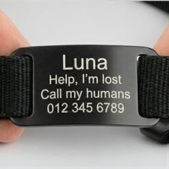 Чорний адресник